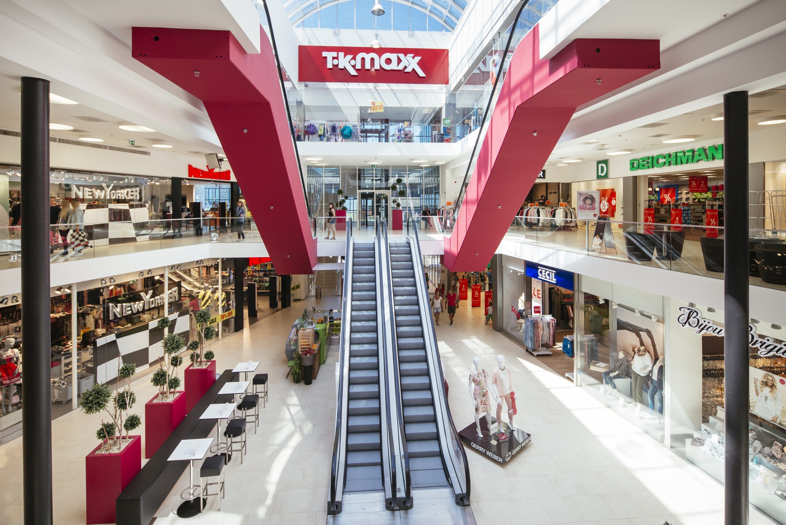 Stadtmarkt Dornbirn – Innenansicht Mall